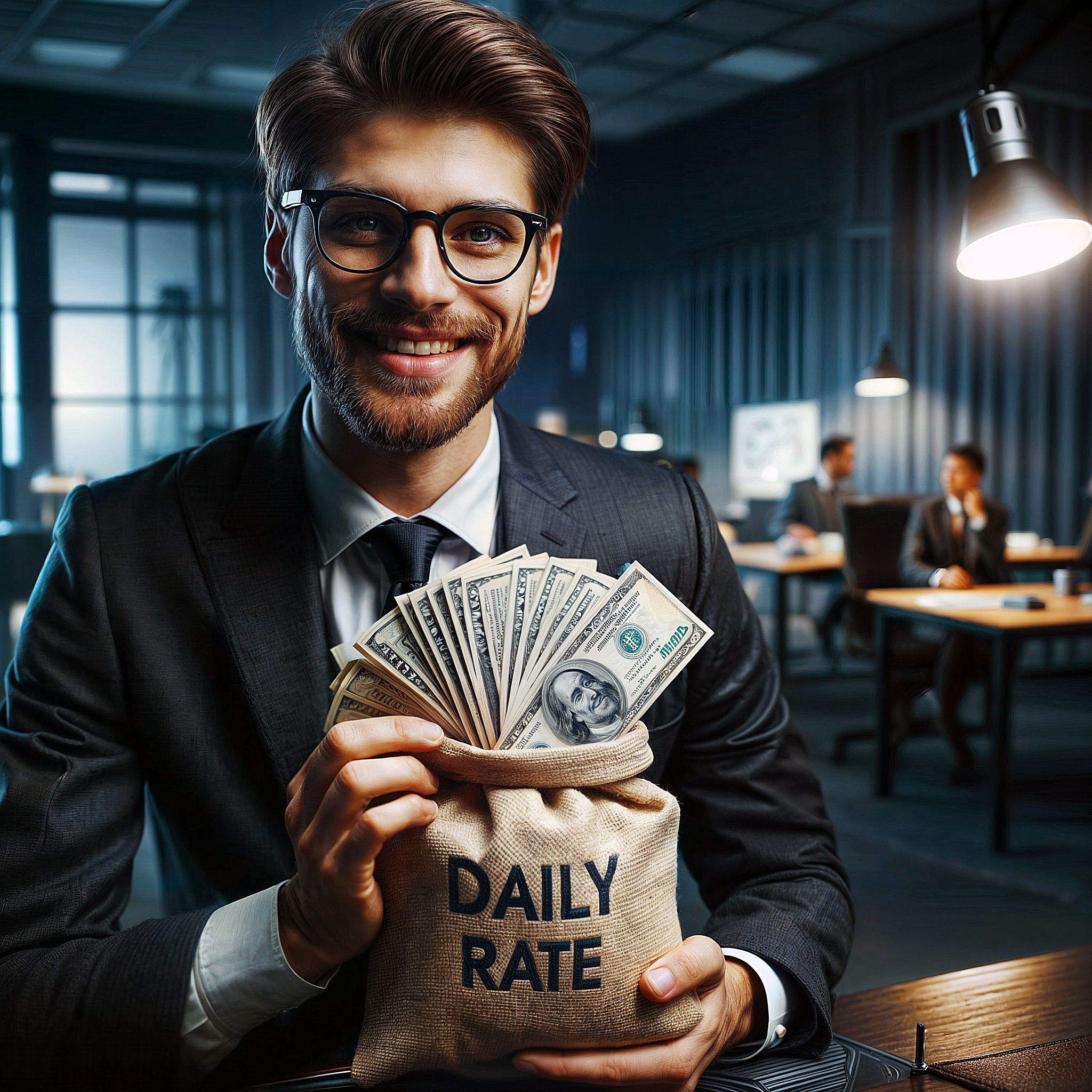 میانگین نرخ روزانه (TJM)