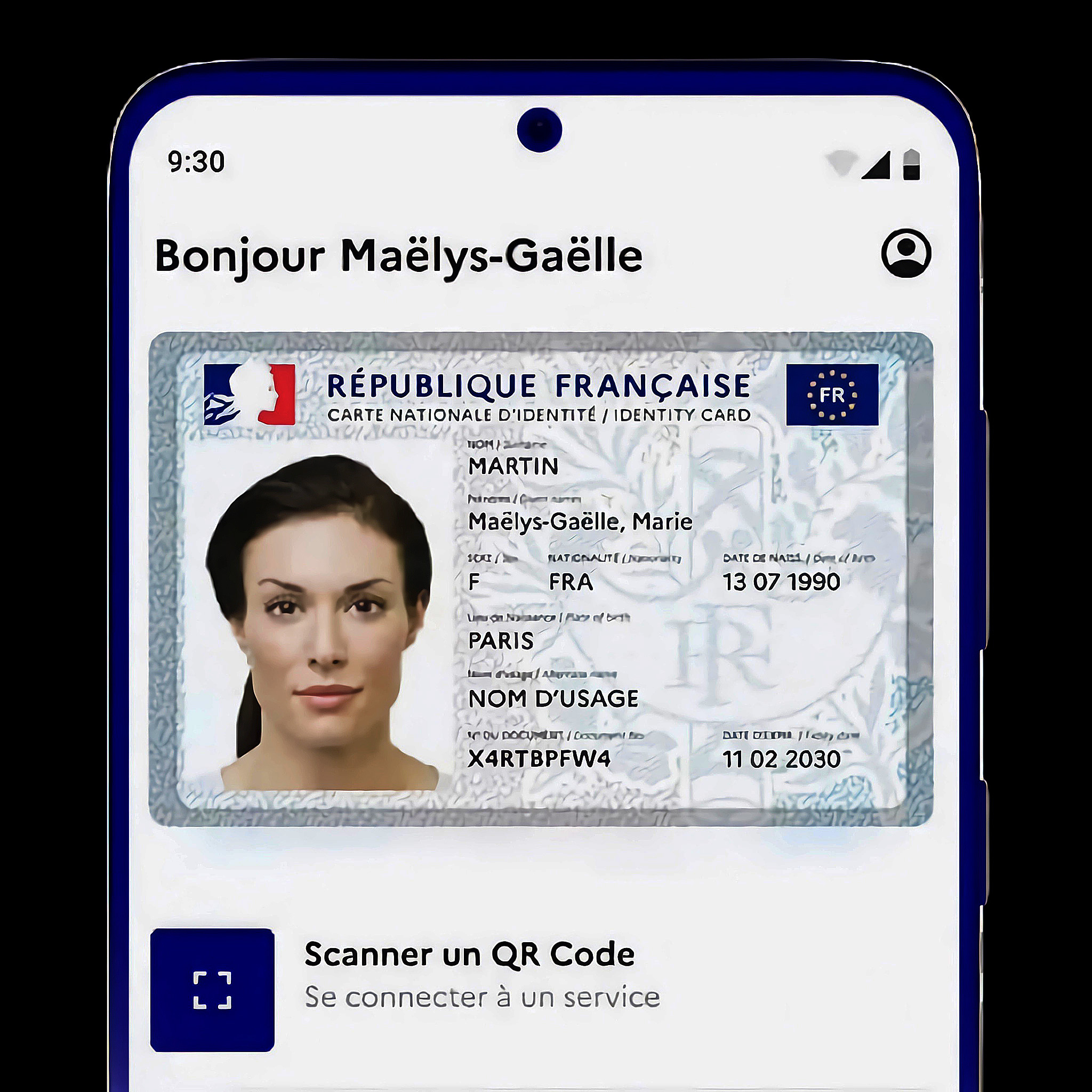 Permohonan Identiti Perancis